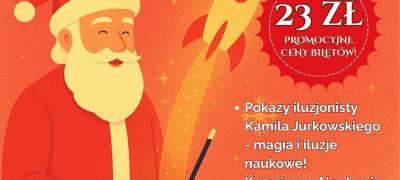 Kosmicznie Magiczne Mikołajki w Centrum Nauki Leonardo da Vinci